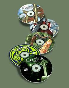 Celtica CD cover n 17, n 19, n 20, n 21 e n 22